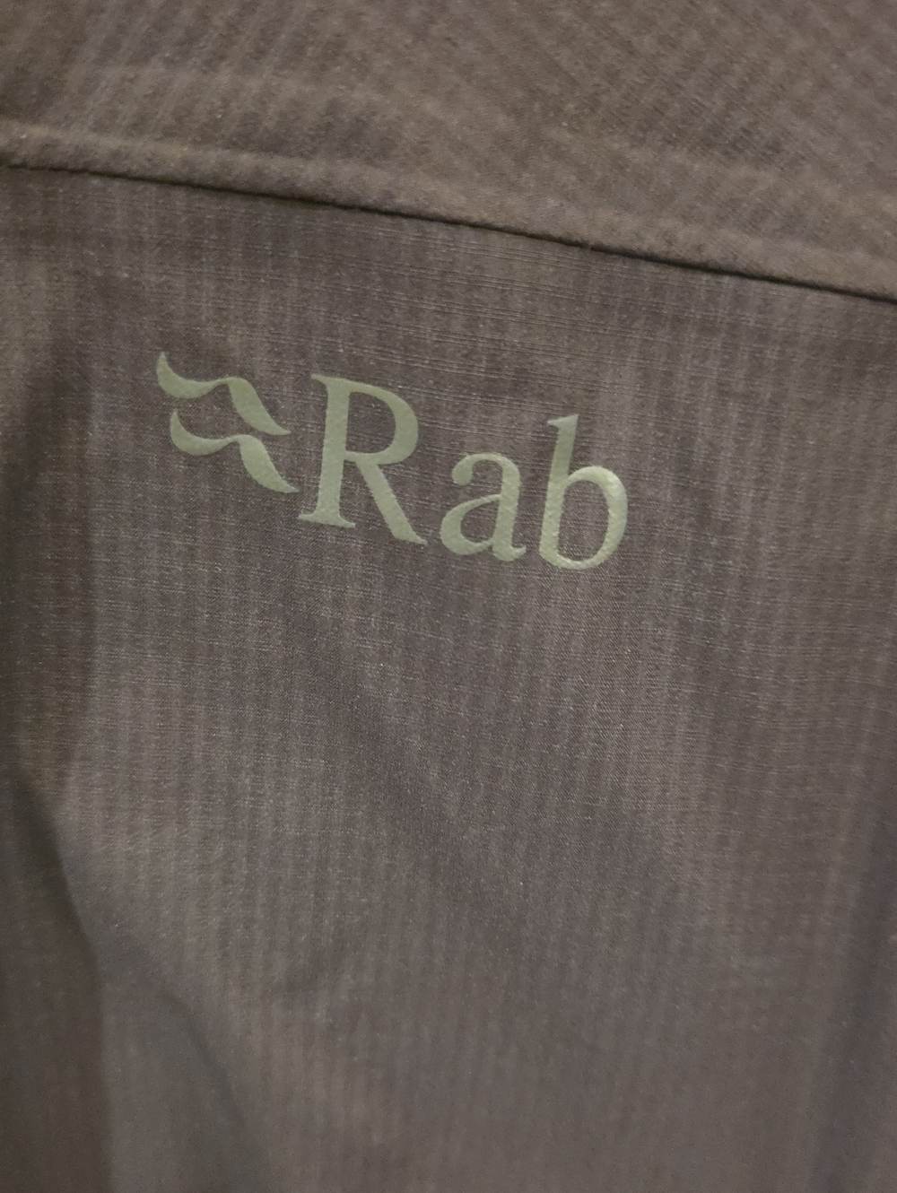 Rab Women's Lightweight Waterproof Hooded Jacket - Dark Gray - Picture 5 of 13